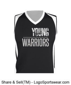 Alleson Youth Reversible Basketball Jersey Design Zoom